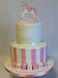 Christening cake by Catherine Scott