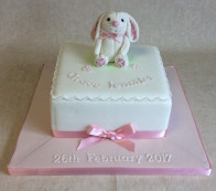 Christening cake by Catherine Scott