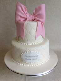 Christening cake by Catherine Scott
