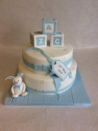 Christening cake by Catherine Scott