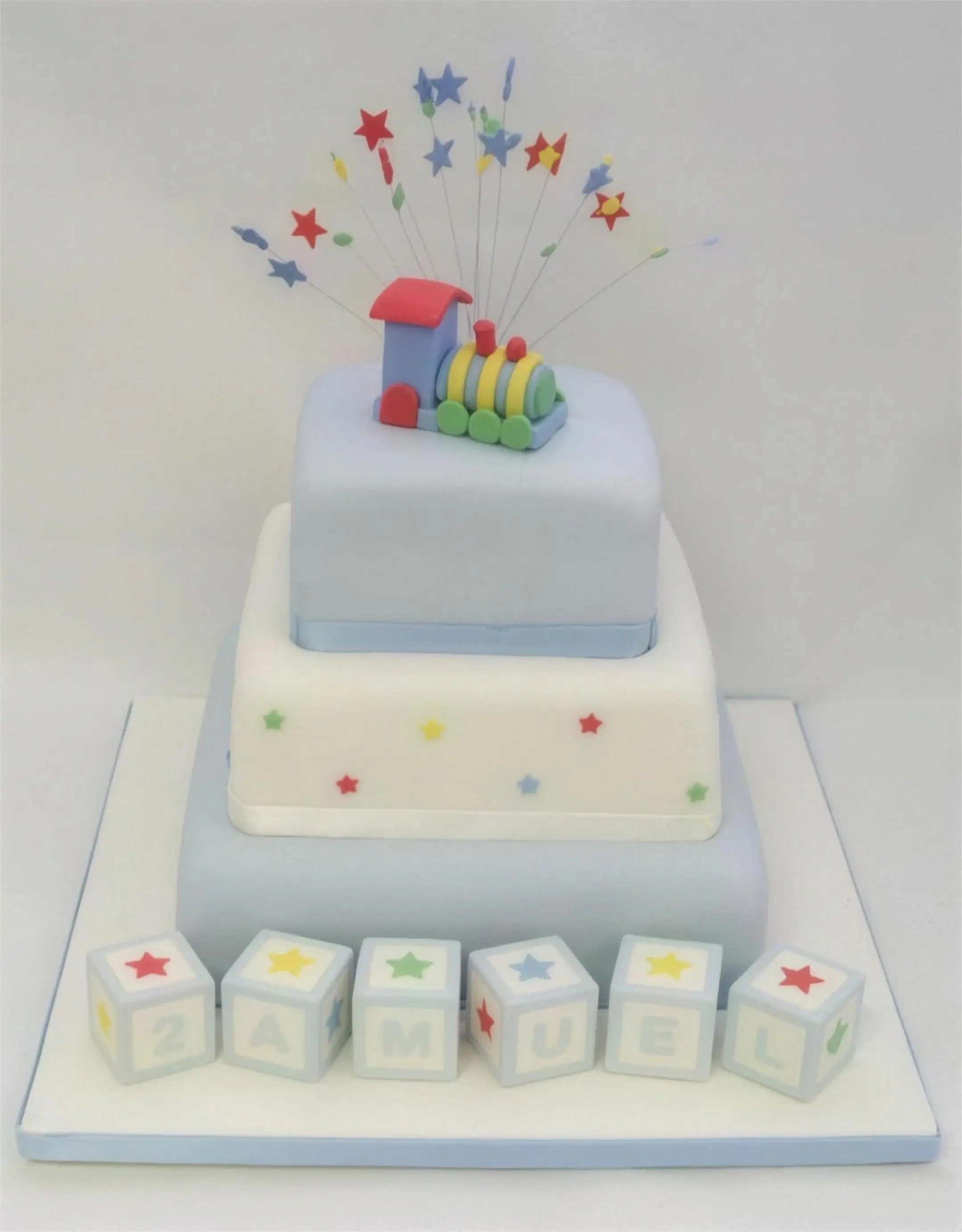 Christening cake by Catherine Scott