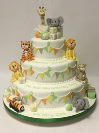 Christening cake by Catherine Scott