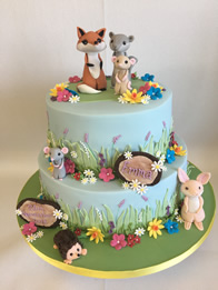 Christening cake by Catherine Scott