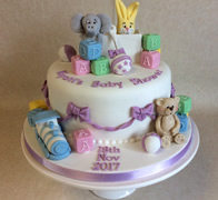 Celebration cake by Catherine Scott