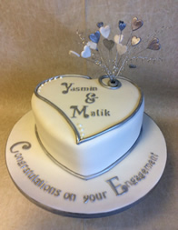 Celebration cake by Catherine Scott
