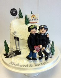 Celebration cake by Catherine Scott