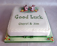 Celebration cake by Catherine Scott