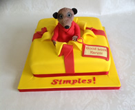 Celebration cake by Catherine Scott