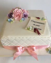 Celebration cake by Catherine Scott