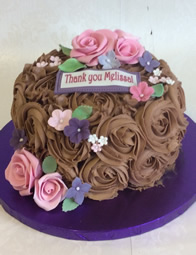 Celebration cake by Catherine Scott