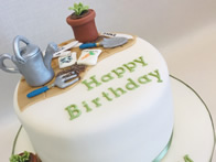 Sports & hobbies cake by Catherine Scott