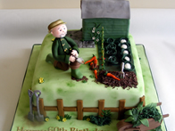Sports & hobbies cake by Catherine Scott