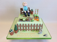 Sports & hobbies cake by Catherine Scott