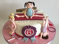 Sports & hobbies cake by Catherine Scott