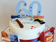 Sports & hobbies cake by Catherine Scott