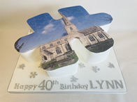 Sports & hobbies cake by Catherine Scott