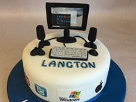 Sports & hobbies cake by Catherine Scott