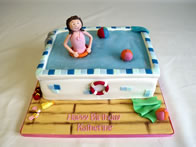Sports & hobbies cake by Catherine Scott