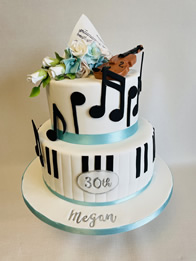 Sports & hobbies cake by Catherine Scott