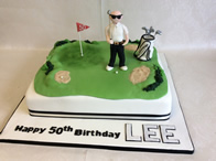 Sports & hobbies cake by Catherine Scott