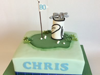 Sports & hobbies cake by Catherine Scott
