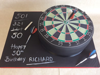 Sports & hobbies cake by Catherine Scott