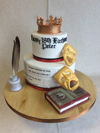 Sports & hobbies cake by Catherine Scott