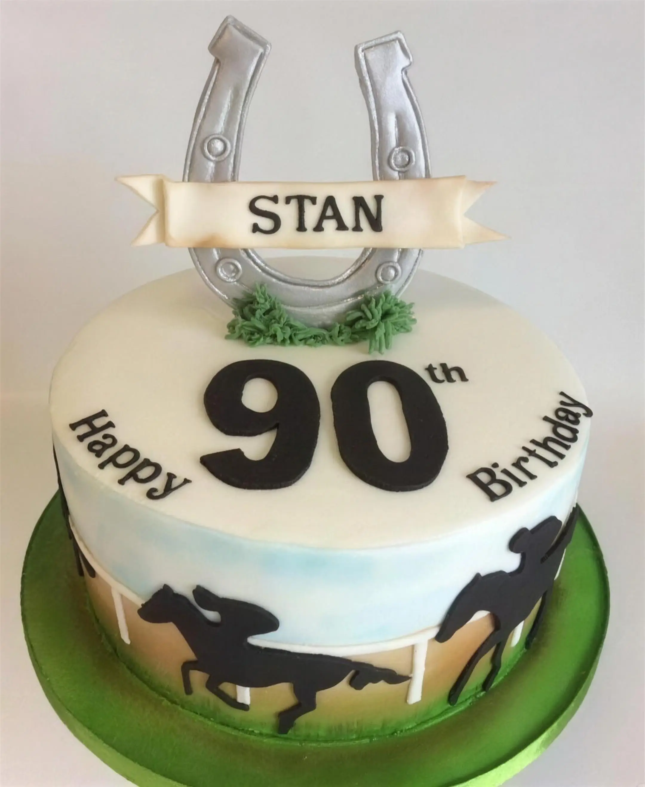 Sports and hobbies cake by Catherine Scott