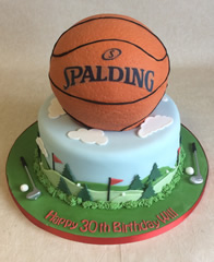 Sports & hobbies cake by Catherine Scott