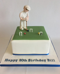 Sports & hobbies cake by Catherine Scott