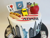Sports & hobbies cake by Catherine Scott