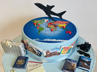 Sports & hobbies cake by Catherine Scott