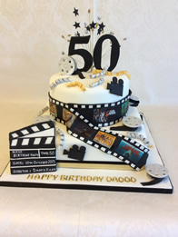 Sports & hobbies cake by Catherine Scott