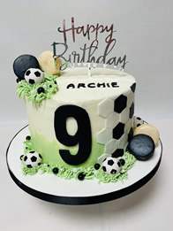 Sports & hobbies cake by Catherine Scott