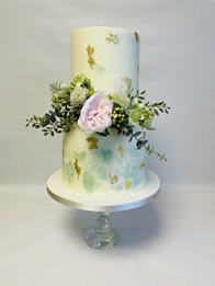 Buttercream wedding cake by Catherine Scott