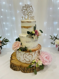 Buttercream wedding cake by Catherine Scott