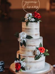 Buttercream wedding cake by Catherine Scott