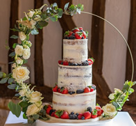 Buttercream wedding cake by Catherine Scott
