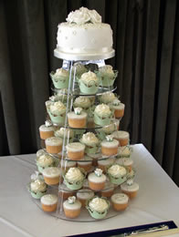 Wedding cupcakes by Catherine Scott