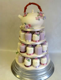 Wedding cupcakes by Catherine Scott