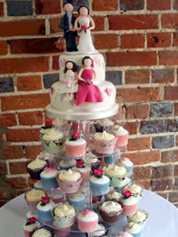 Wedding cupcakes by Catherine Scott