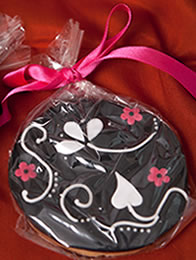 Swirl & Flowers Cookie