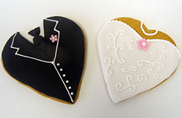 Wedding favours by Catherine Scott