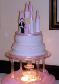 Novelty wedding cake by Catherine Scott