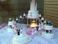 Novelty wedding cake by Catherine Scott
