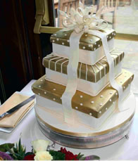 Novelty wedding cake by Catherine Scott