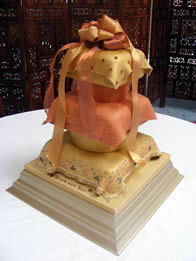 Novelty wedding cake by Catherine Scott