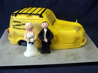 Novelty wedding cake by Catherine Scott