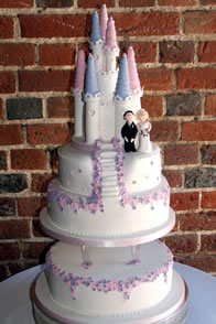 Novelty wedding cake by Catherine Scott