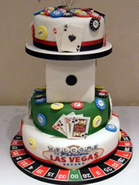 Novelty wedding cake by Catherine Scott